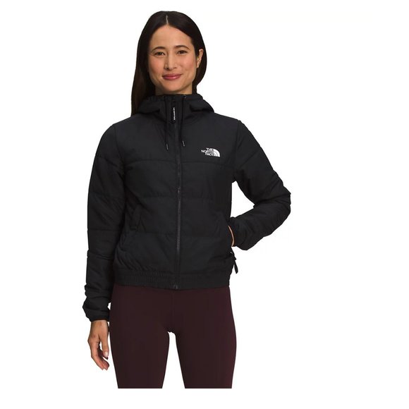 North Face Highrail Puffer Jacket Coat Black - Picture 1 of 9